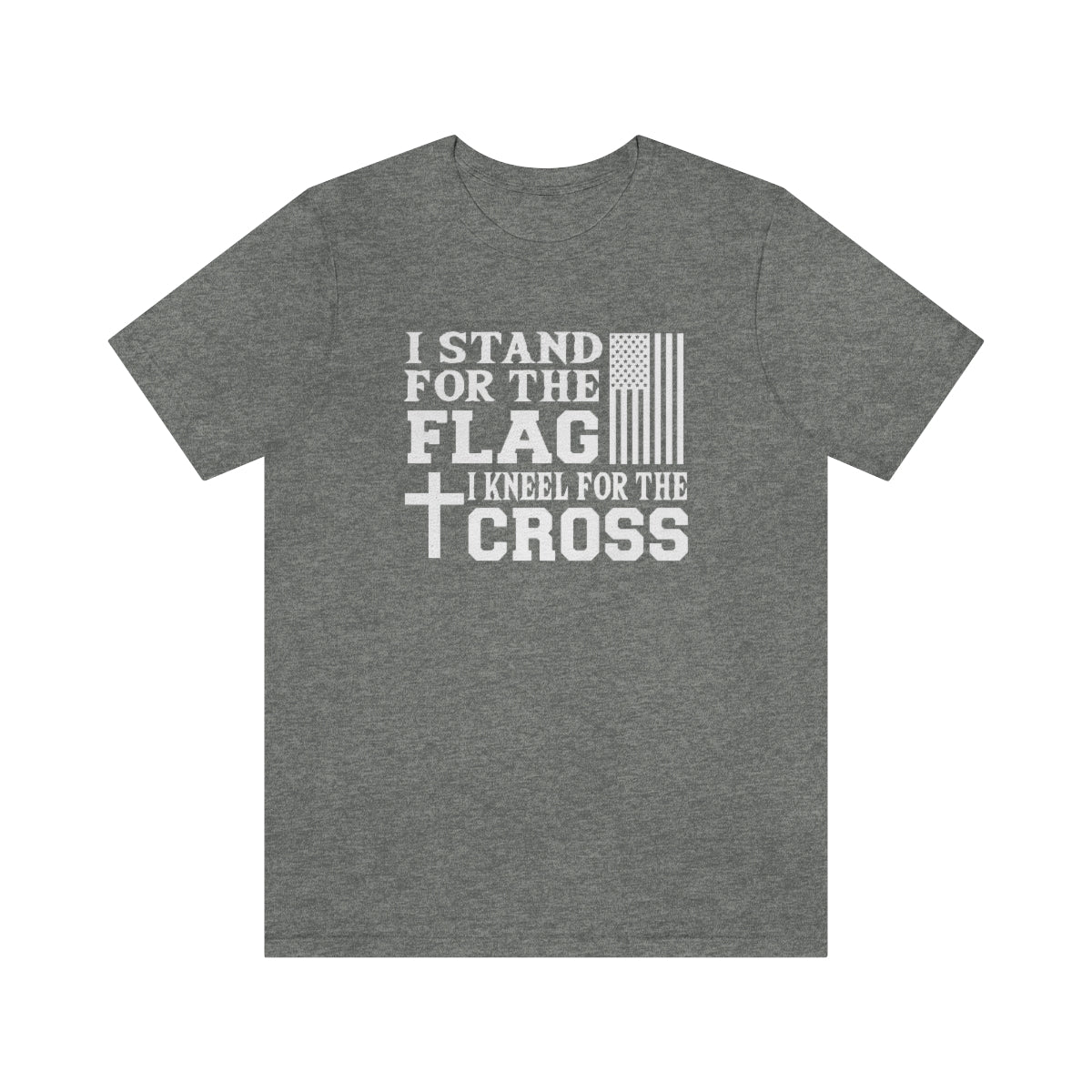 Stand for the Flag, Kneel for the Cross Tee