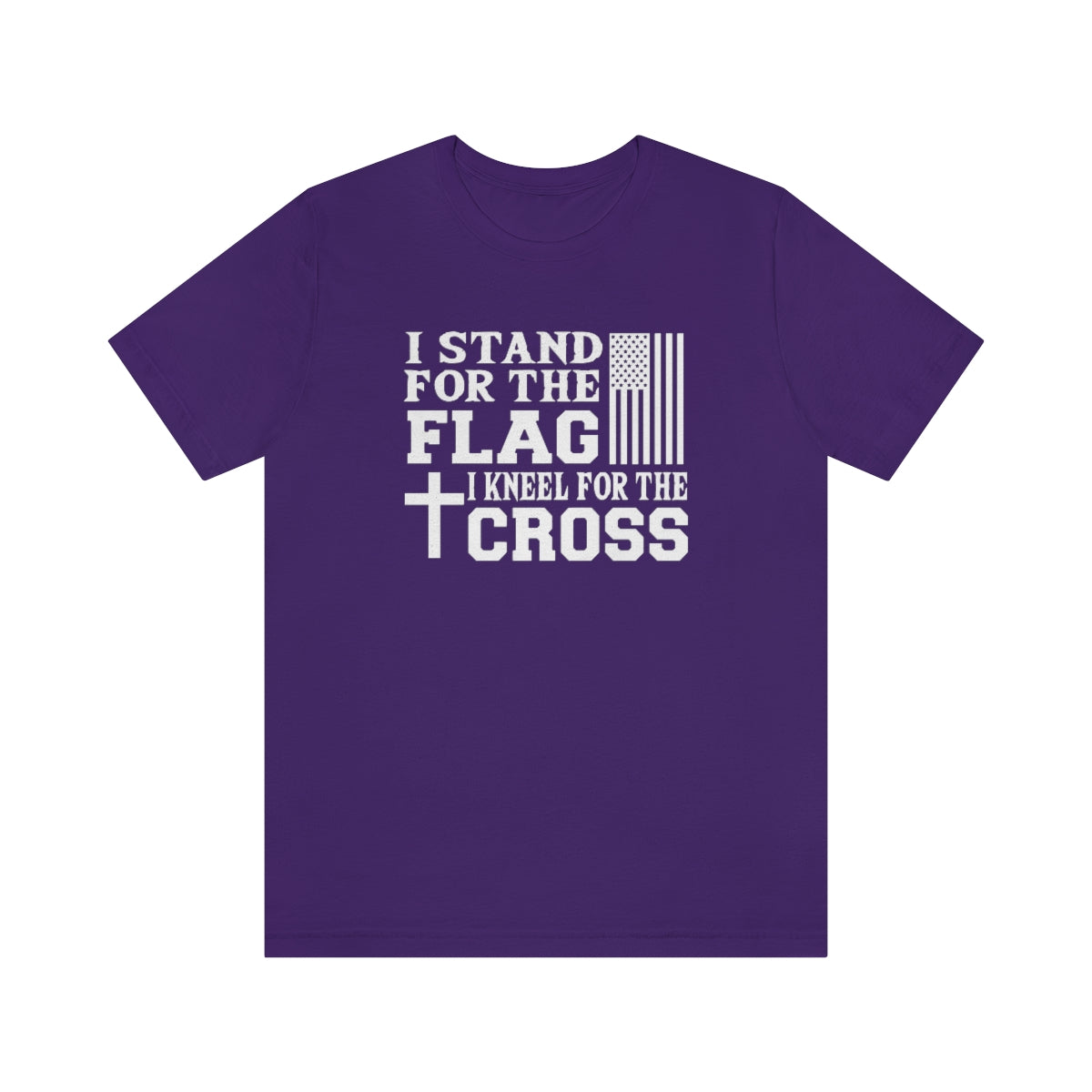 Stand for the Flag, Kneel for the Cross Tee