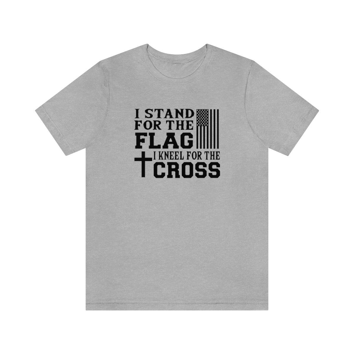 Stand for the Flag Kneel for the Cross Tee